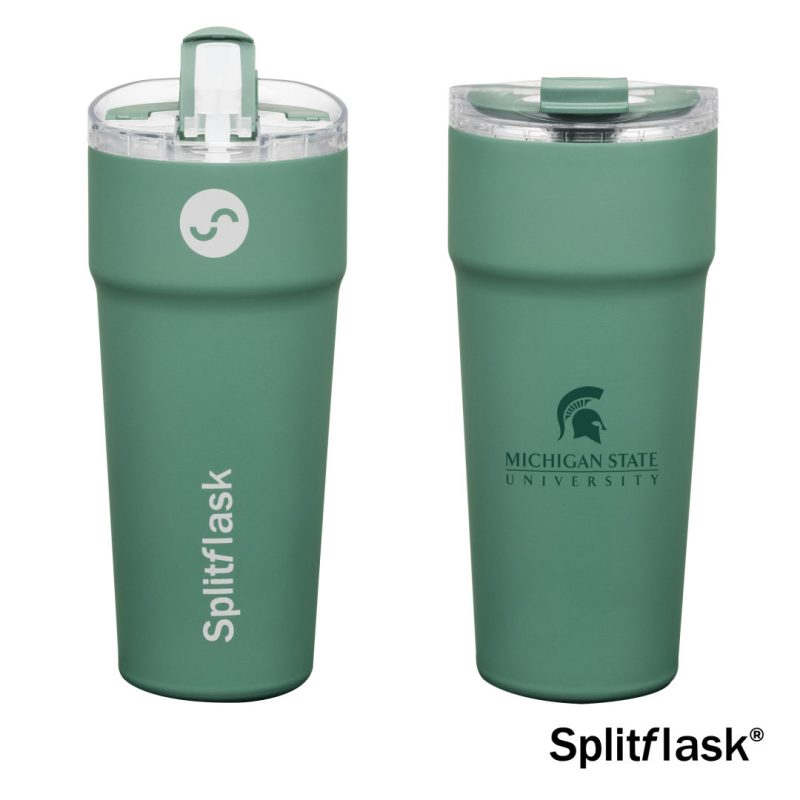Custom Splitflask® Two-Sided Tumbler - 30oz - 2