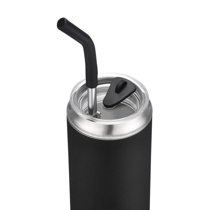 Custom Wynn Tumbler SS Straw w/Silcone Tip - 20oz - 8