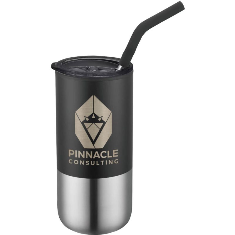 Custom Element Tumbler With Straw 16oz - 3
