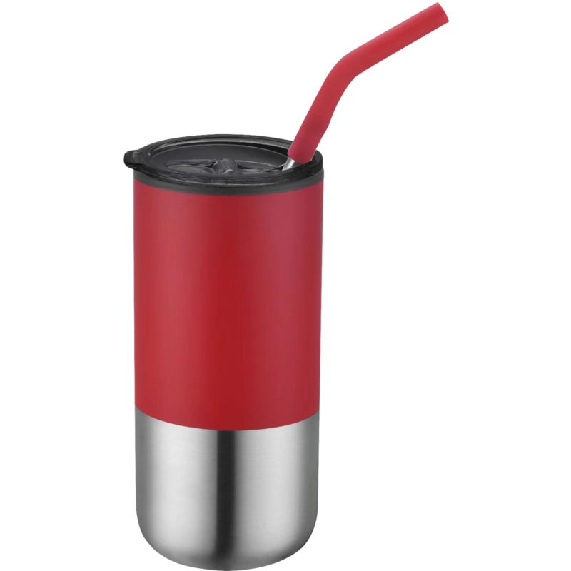 Custom Element Tumbler With Straw 16oz - 7