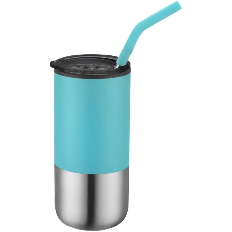 Custom Element Tumbler With Straw 16oz - 8