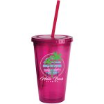Custom Full Color Wrap Sunsplash Color Tumbler 16 Oz - 2