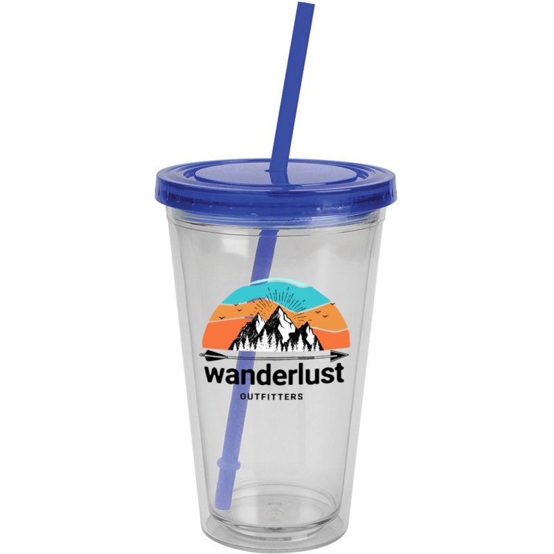 Custom Full Color Wrap Sunsplash Tumbler 16 Oz - 4