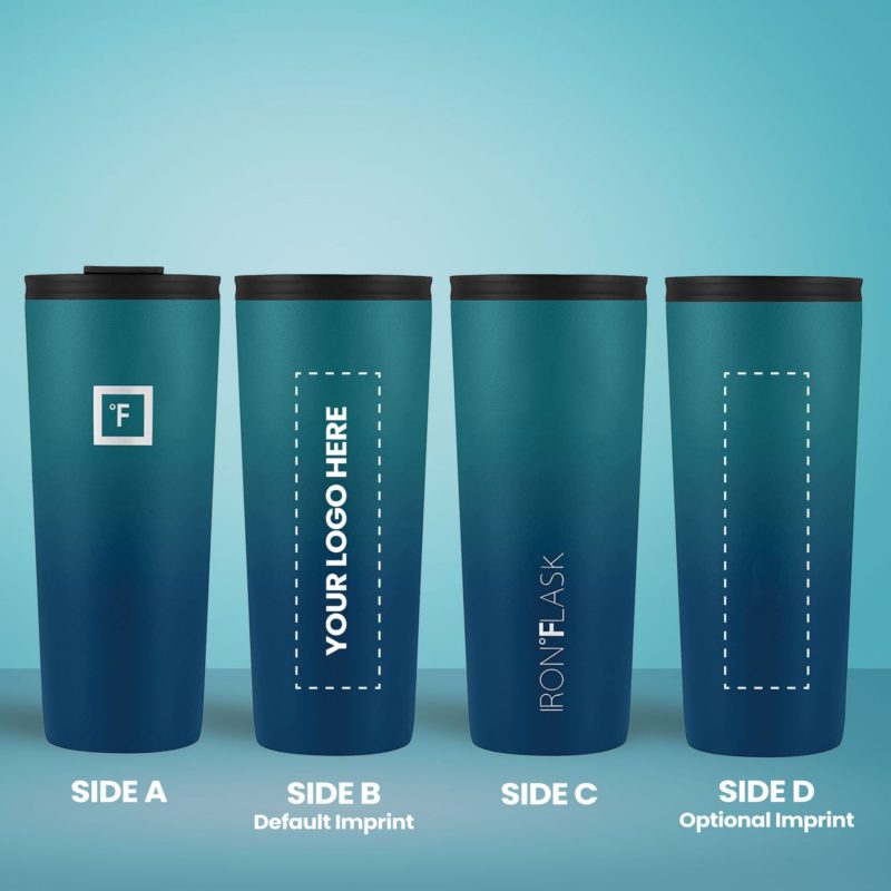 Custom Iron Flask Classic Tumbler 2.0 Gradient 24 Oz - 5