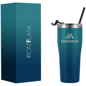 Custom Iron Flask Rover Tumbler Gradient Colors 24 Oz