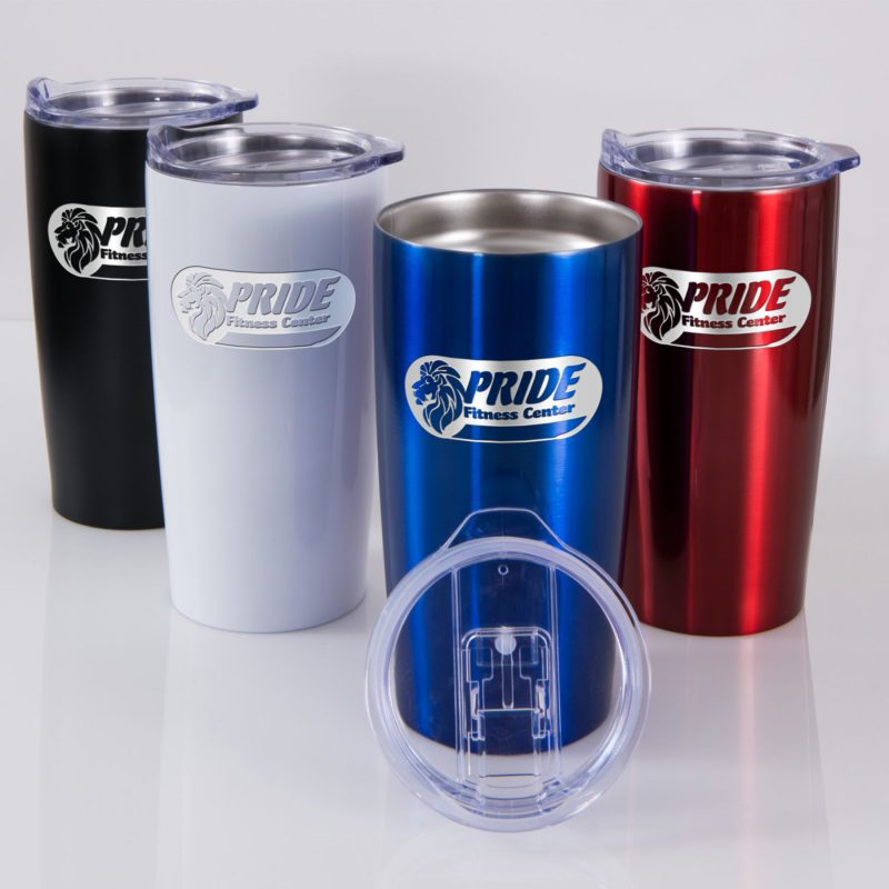 Custom Laser Engraved Adventure Travel Tumbler 20 Oz - 1