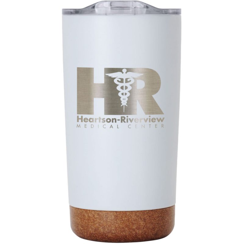Custom Saratoga Cork Bottom Stainless Tumbler 18 Oz - 1