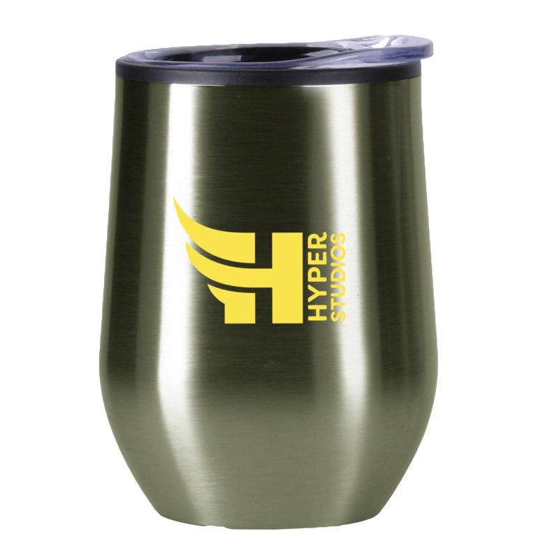 Custom 12 Oz. Stainless Steel Wine Mug - 6