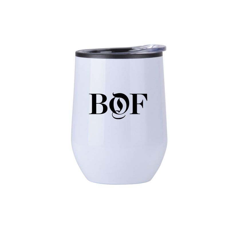 Custom 12 Oz. Stainless Steel Wine Mug - 7