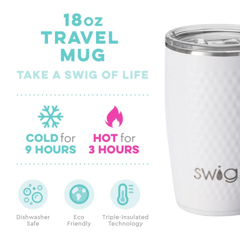 Custom 18 Oz. Swig Life® Golf Partee Travel Mug w/Handle - 2