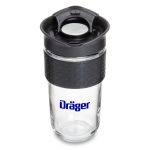 Custom Adana Glass Large Tumbler w/Silicone Band - 18oz - 2