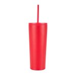 Custom Bayard 24 oz. Double Wall Steel/PP Liner Straw Tumbler - 6