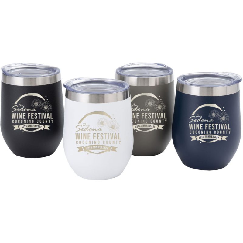 Custom Cruise Stainless Steel Wine Tumbler 12 Oz - 1