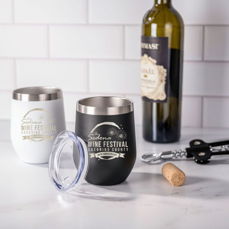 Custom Cruise Stainless Steel Wine Tumbler 12 Oz - 3