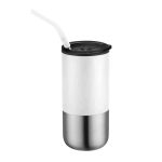 Custom Destin 16oz Double Wall Tumbler w Straw - 2