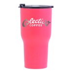 Custom Engraved RTIC 30 Oz. Pink Stainless Steel Tumblers