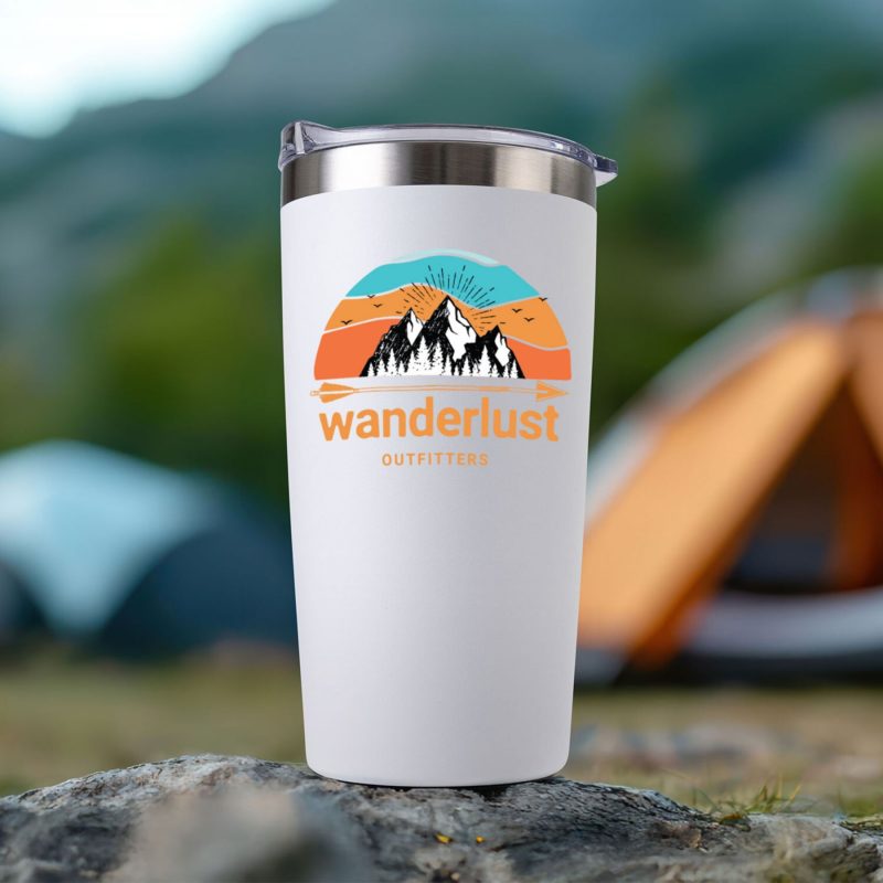 Custom Full Color Adventure Powder Tumbler 20 Oz - 3