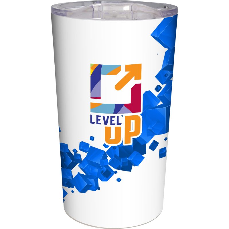 Custom Full Color Floating Cubes Mug - 2