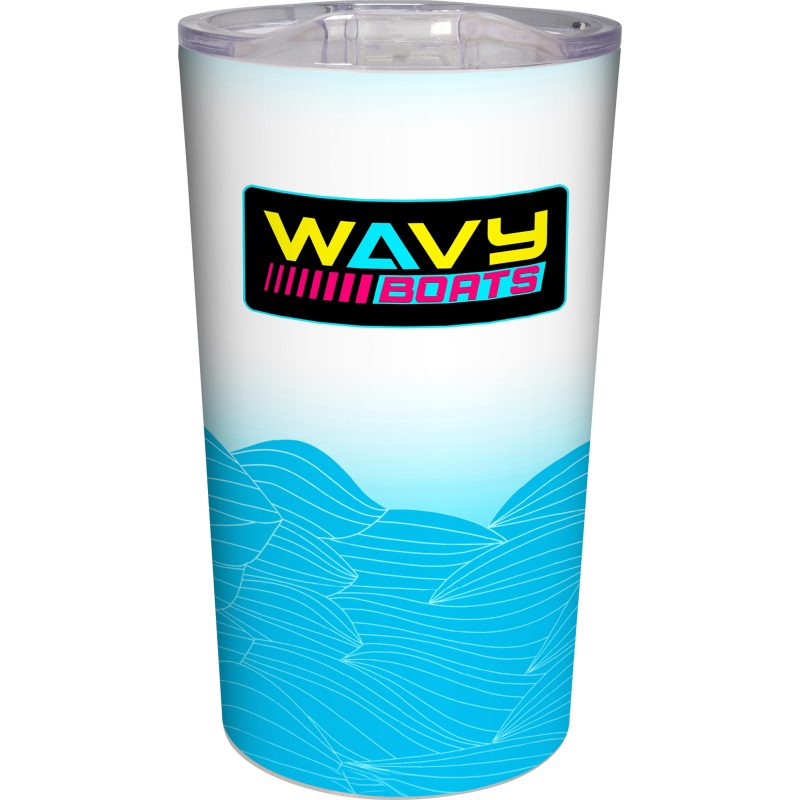 Custom Full Color Turbulent Wave Mug - 2