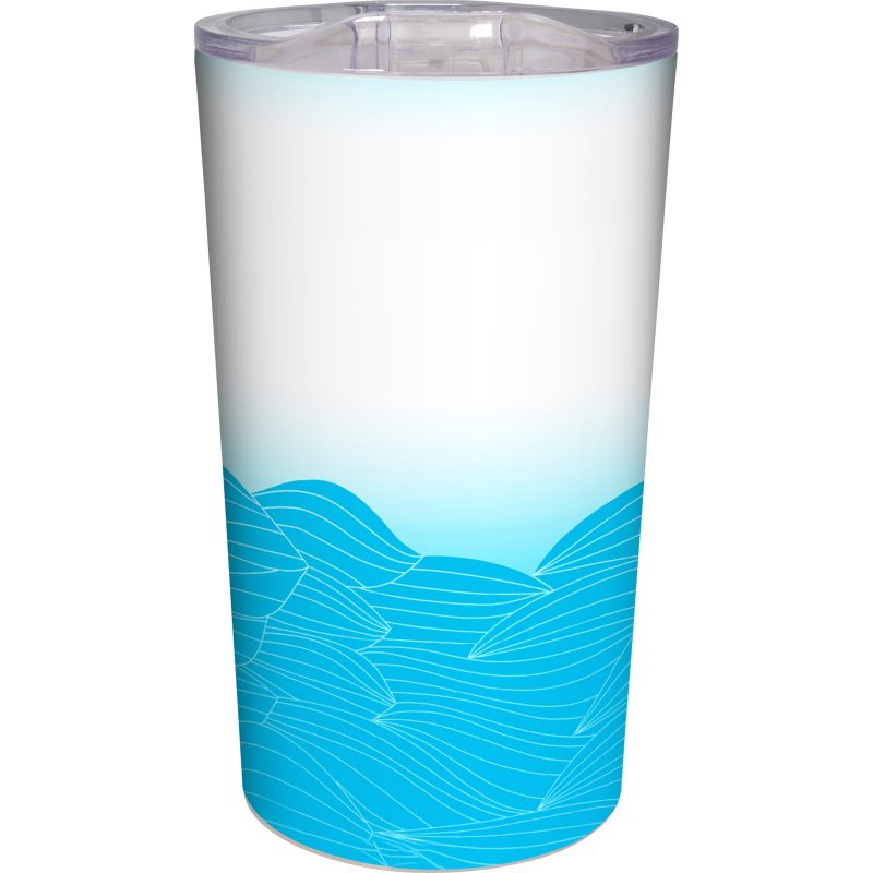 Custom Full Color Turbulent Wave Mug - 3