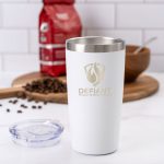 Custom Laser Engraved Adventure Travel Tumbler 20 Oz - 4