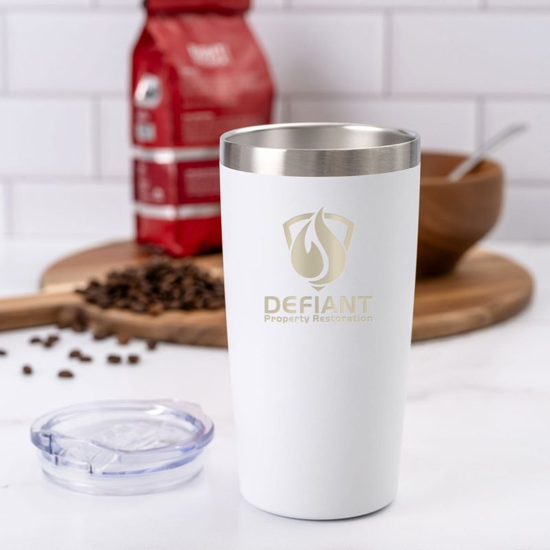 Custom Laser Engraved Adventure Travel Tumbler 20 Oz - 4