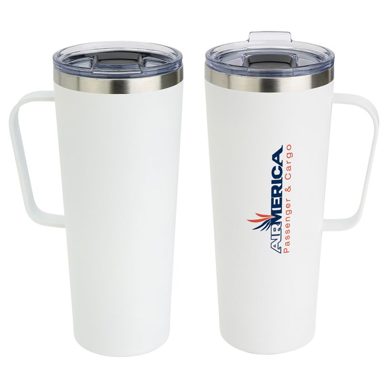 Custom Maroni 28 oz Vacuum Insulated Stainless Steel Mug - 8