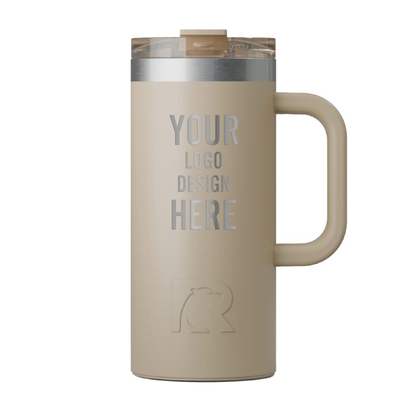 Custom Personalized RTIC 16 oz Road Trip Travel Mug - 4