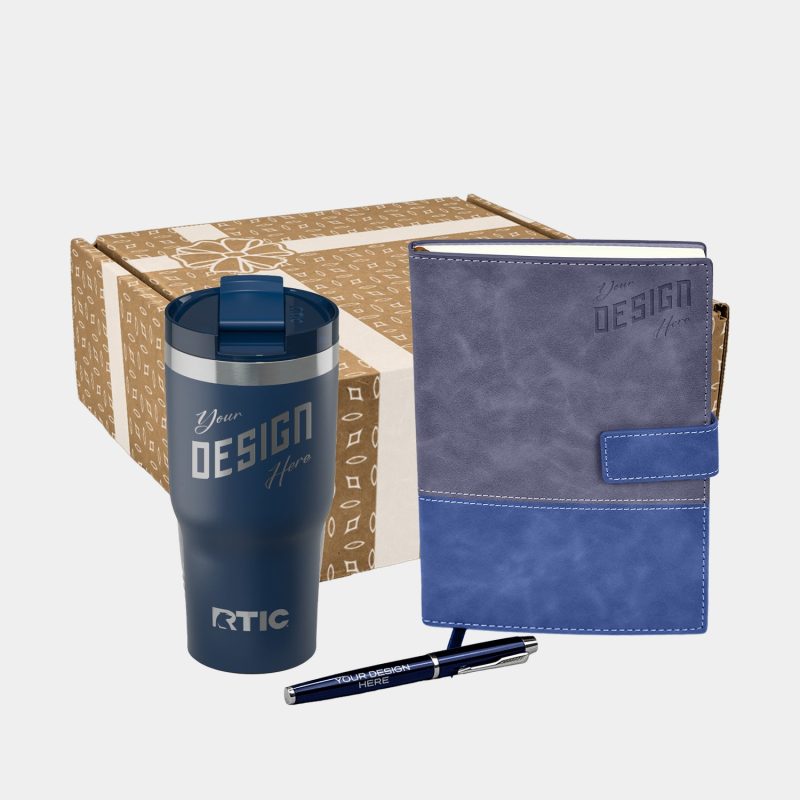 RTIC®-20-oz-Tumbler-TiTUS®-Valvetine-Notebook-Pen-Gift-Set-XTNP108 Custom RTIC® 20 oz Tumbler