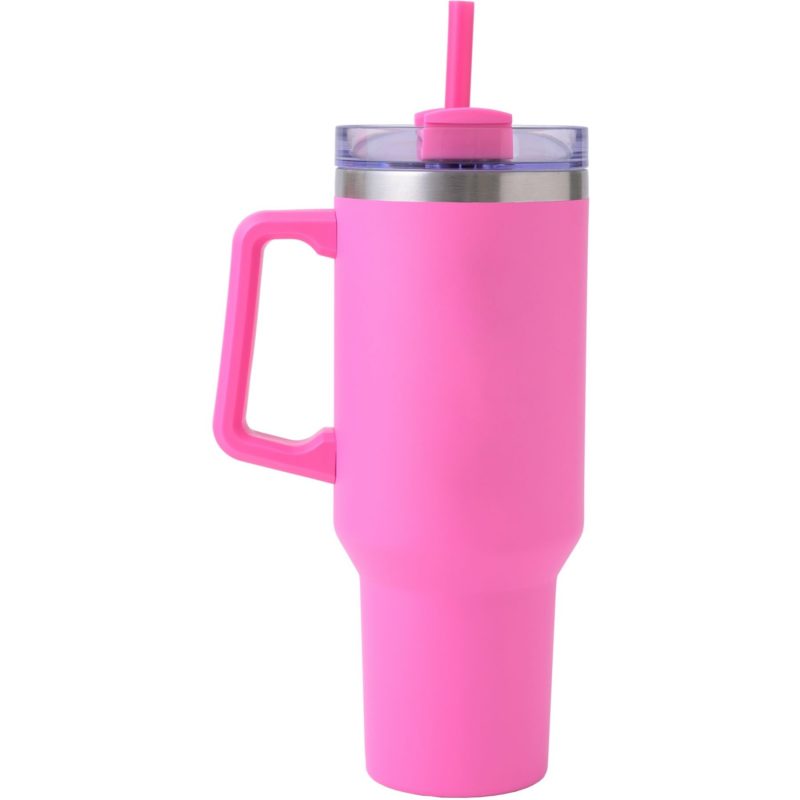 Custom Saratoga Satisfy Brite Travel Mug 40 Oz - 5