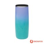 Custom Snowfox 14 oz. Shimmer Finish Vacuum Insulated Highball Tumbler - 2