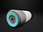 Custom Toadfish Non-Tipping 12oz Standard Can Cooler with free slim can adapter - 2