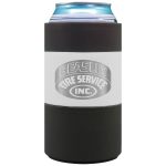 Custom Toadfish Non-Tipping 12oz Standard Can Cooler with free slim can adapter - 3