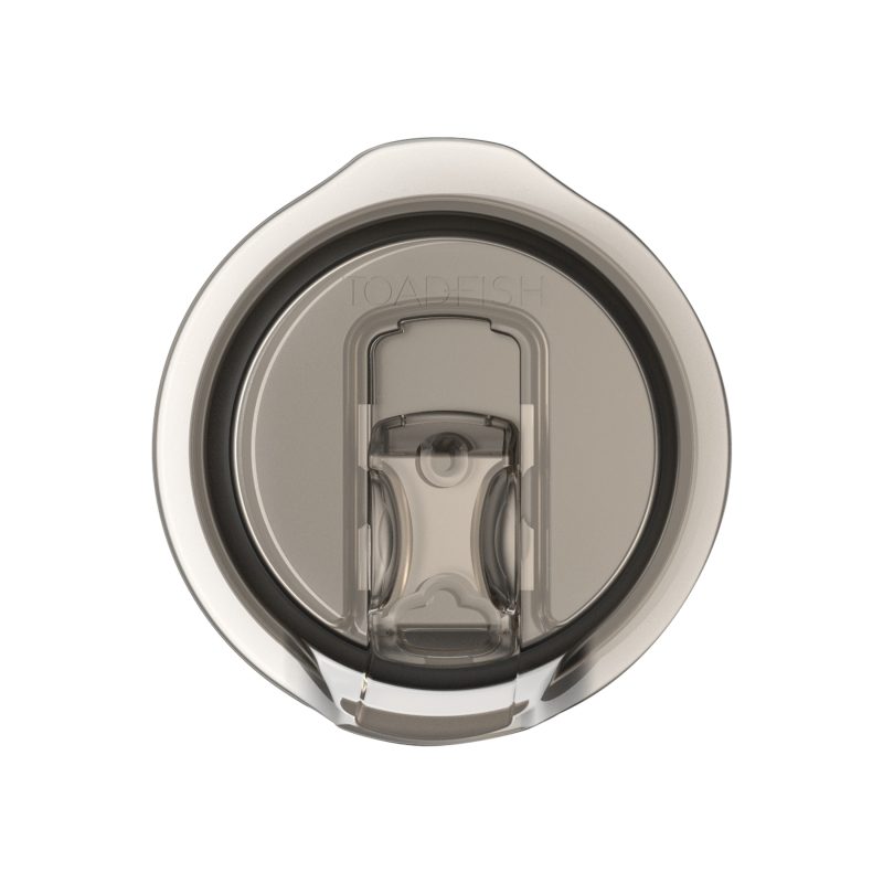 Custom Toadfish Smoke Grey Standard Lid (fits standard coolers only) - 1