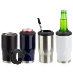 Custom Vortex 4-in-1 Stainless Steel Can Cooler - 1