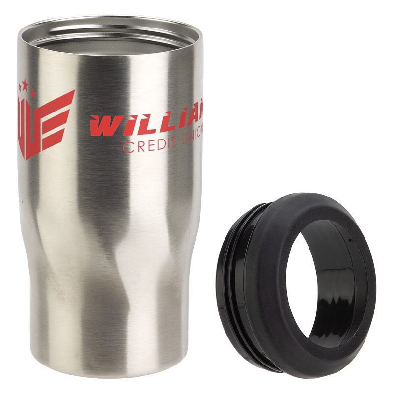Custom Vortex 4-in-1 Stainless Steel Can Cooler - 6