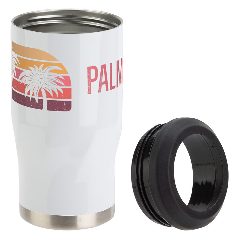 Custom Vortex 4-in-1 Stainless Steel Can Cooler - 8
