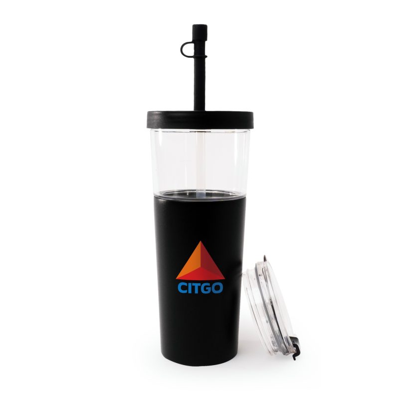 Custom 28 OZ. Asobu® Marina 2-in-1 Tumbler & Travel Mug - 3