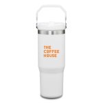 Custom Revive SS Tumbler w/Handle & Straw - 30oz - 2