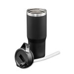 Custom Revive SS Tumbler w/Handle & Straw - 30oz - 3