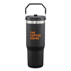 Custom Revive SS Tumbler w/Handle & Straw - 30oz
