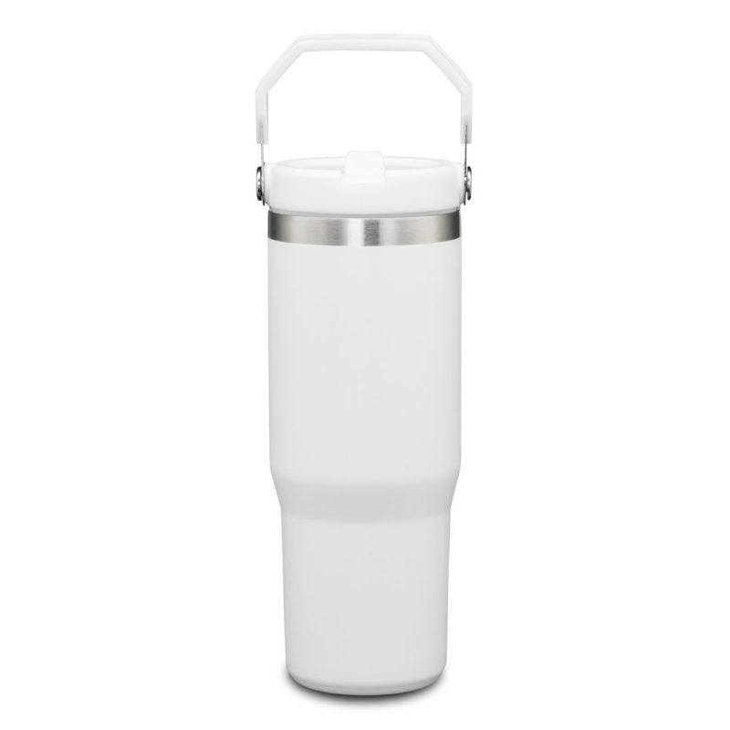 Custom Revive SS Tumbler w/Handle & Straw - 30oz - 6