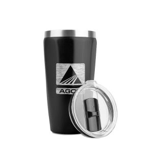 Custom 16 Oz. Bridgeport Double Wall Recycled Stainless Steel Tumbler
