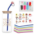 Custom 16Oz Pc Plastic Tumbler W/ Wood Lid