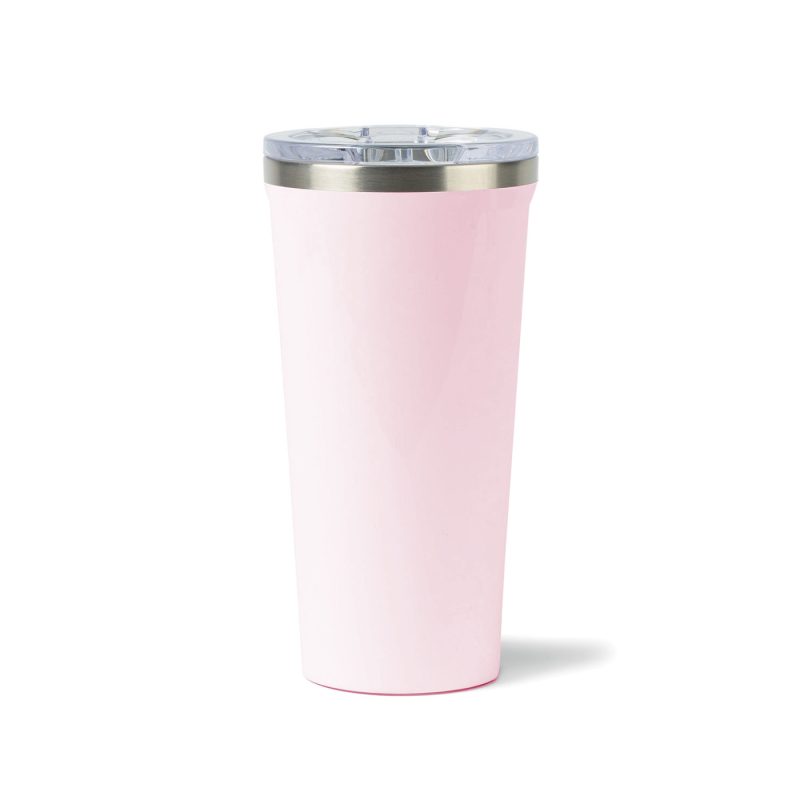 Custom CORKCICLE® Tumbler - 16 Oz. - Powder Puff - 1