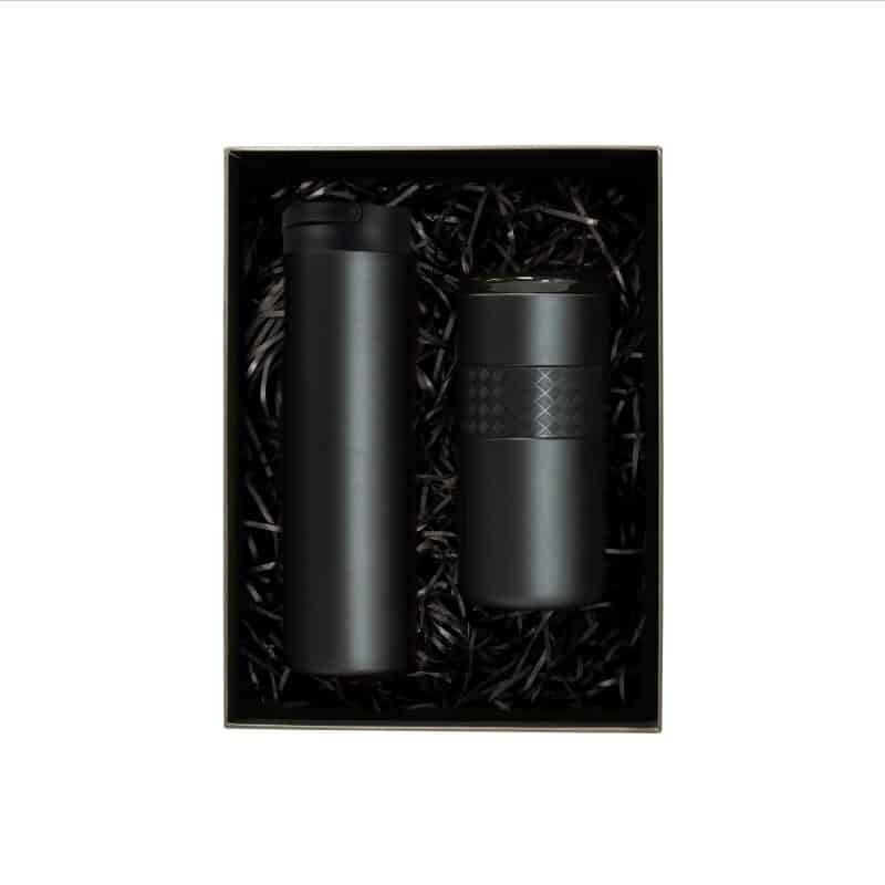 Custom Elemental® Drinkware Gift Set 20oz Iconic Bottle & 16oz Artisan Tumbler - Vacuum Insulated - 2