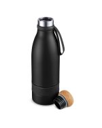 Custom 19 oz Double Wall Vacuum Insulated Bottle With Cork Lid - 2