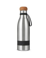 Custom 19 oz Double Wall Vacuum Insulated Bottle With Cork Lid - 6