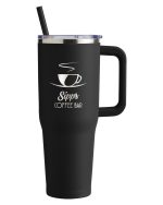 Custom 40 oz Vacuum Insulated Stainless Steel Travel Tumbler