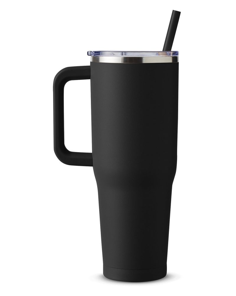 Custom 40 oz Vacuum Insulated Stainless Steel Travel Tumbler - 3